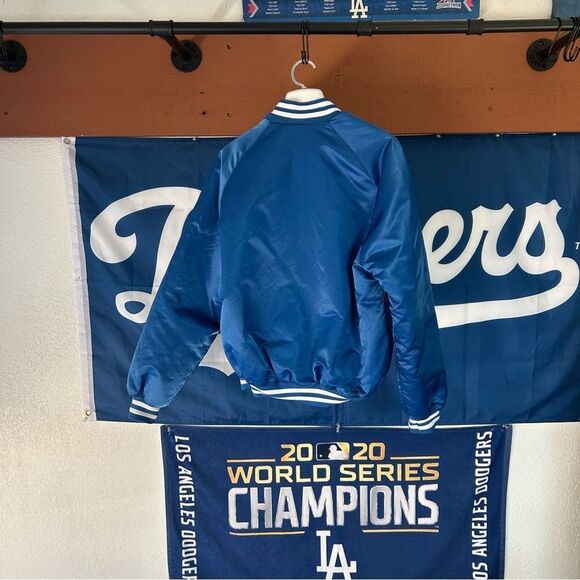 Dodgers Vintage Chalk Line Satin Jacket size Medium - Picture 7 of 9